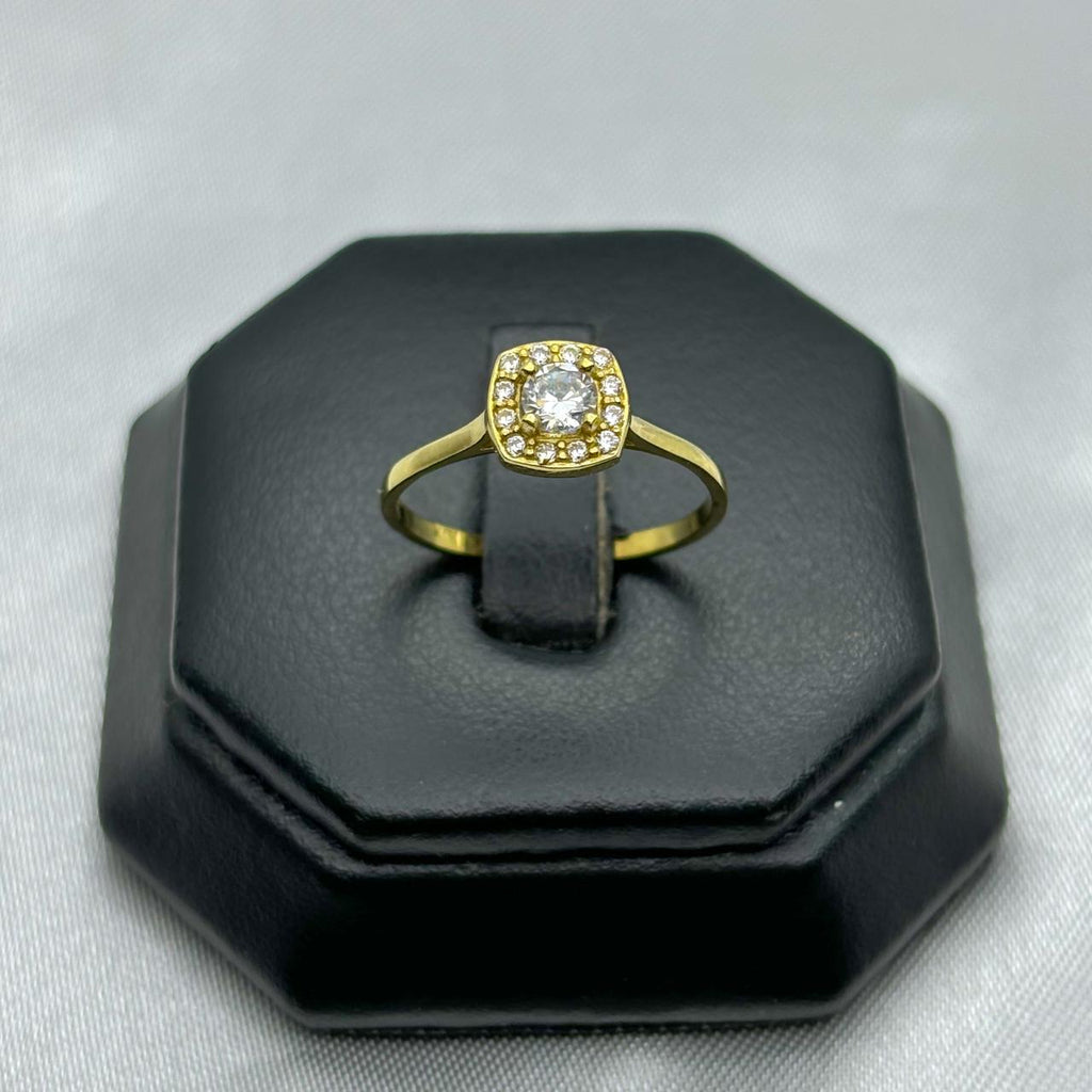 #AD10112 - Anillo Compromiso/Matrimonio De Oro 10k - J07/1.6