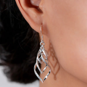 #AR175 - Aretes Curvos Diamantados - IC8.0