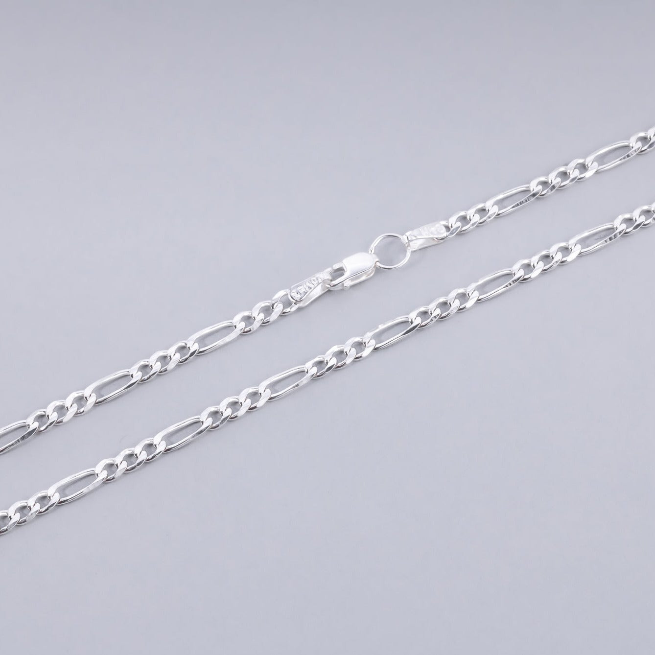 #CAD117 - Cadena Cartier De Plata - 060 - 2 mm - De Plata - CAD4.4