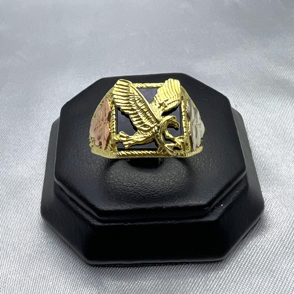 #HE153 - Anillo De Águila De Oro 10k - J05-6.3