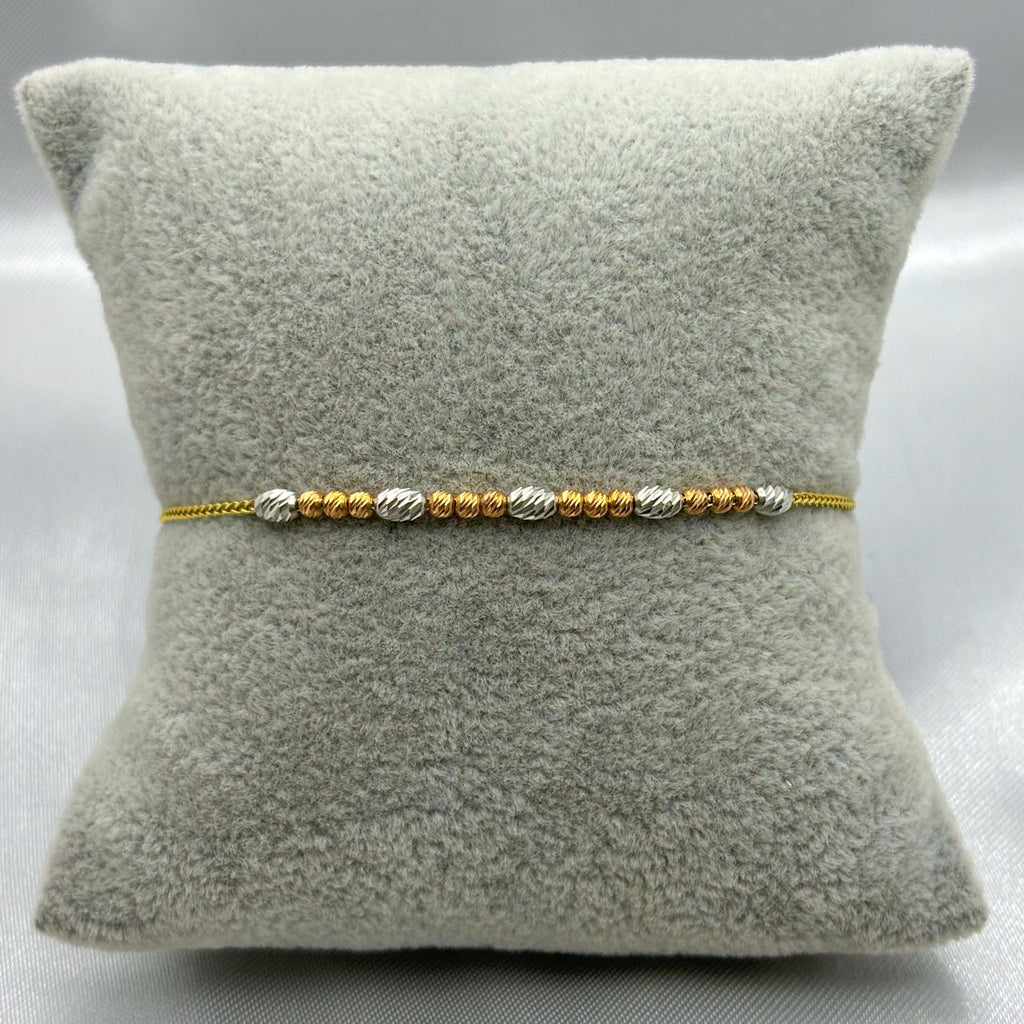 #PA10103 - Pulsera Ajustable De Oro 10k - J15/2.2