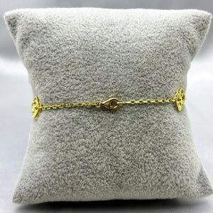 #PA10106 - Pulsera Tipo Van Cleef De Oro 10k 4.4