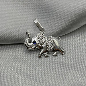 #D236 - Dije De Elefante De Plata - LL2.3