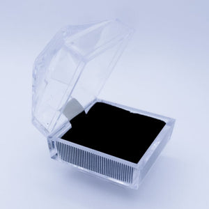 #ACC101 - Caja De Anillo Compromiso Transparente Chica